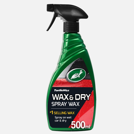 Wax & Dry Spray Wax, 500ml