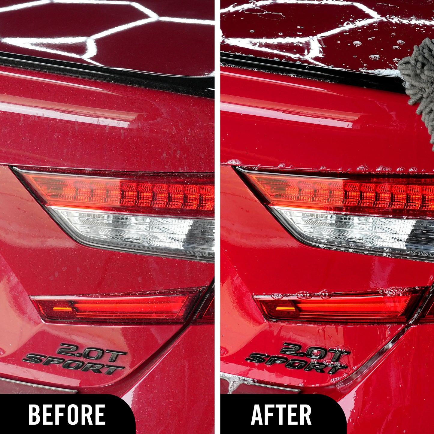 WASH, SHINE & PROTECT IN LESS TIME: Scratch-free cleaning for all surfaces that leaves behind a brilliant shine