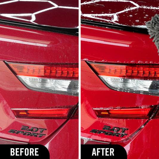 WASH, SHINE & PROTECT IN LESS TIME: Scratch-free cleaning for all surfaces that leaves behind a brilliant shine