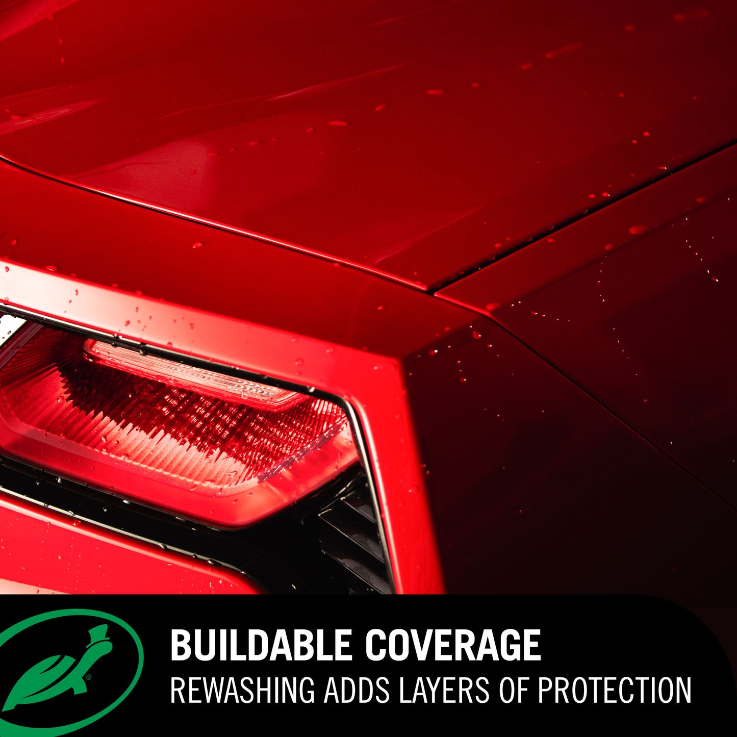 ENHANCED CERAMIC PROTECTION creates a durable barrier for both coated and uncoated cars lasting for months