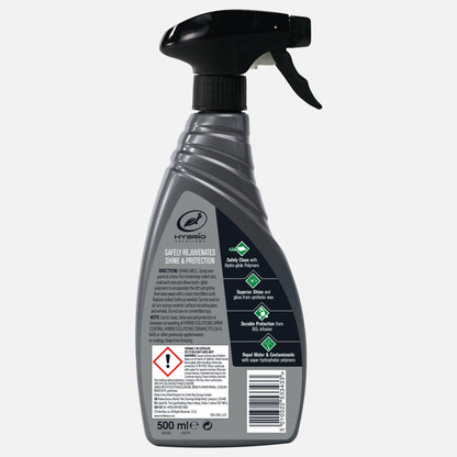 Turtle Wax Hybrid Solutions Ceramic Detailer (500ml). Car care for safely cleaning & rejuvenating with superior shine & protection.
