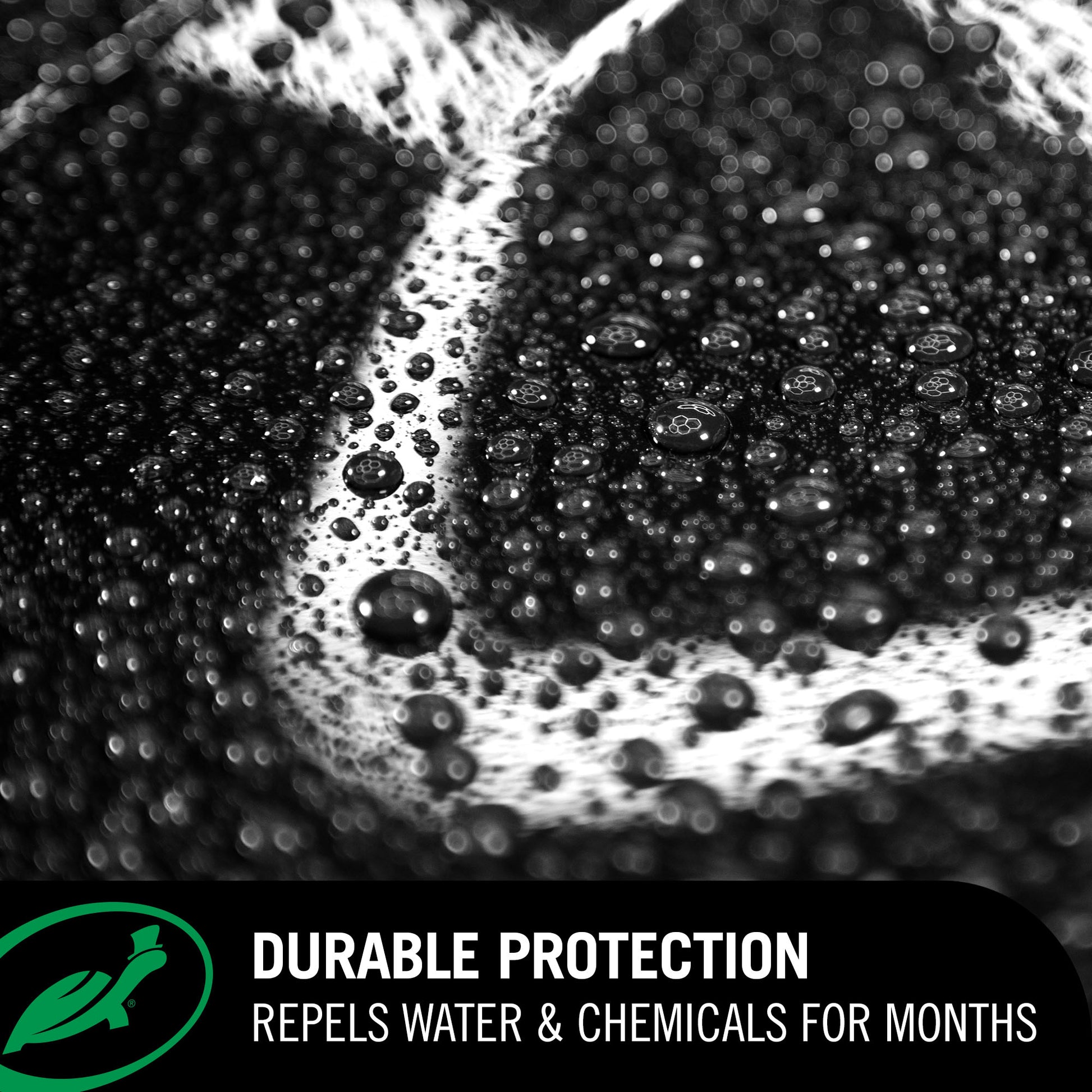 delivers months of protection and wate beading
