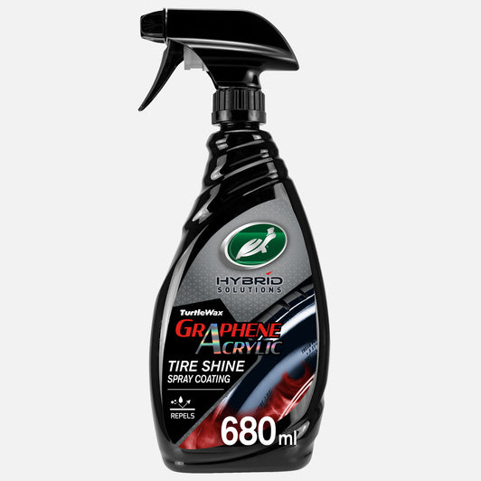 Hybrid Solutions® Graphene Acrylic Tyre Shine Spray Coating, 680ml