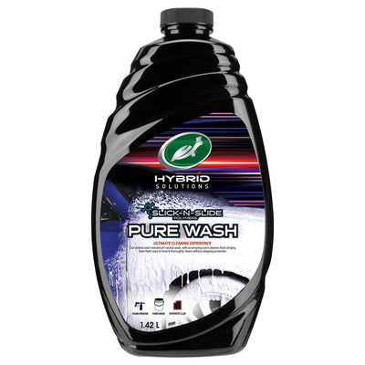 Turtle Wax Hybrid Solutions Pro Pure Wash. Slick-n-Slide polymers. Ultimate cleaning experience for cars.