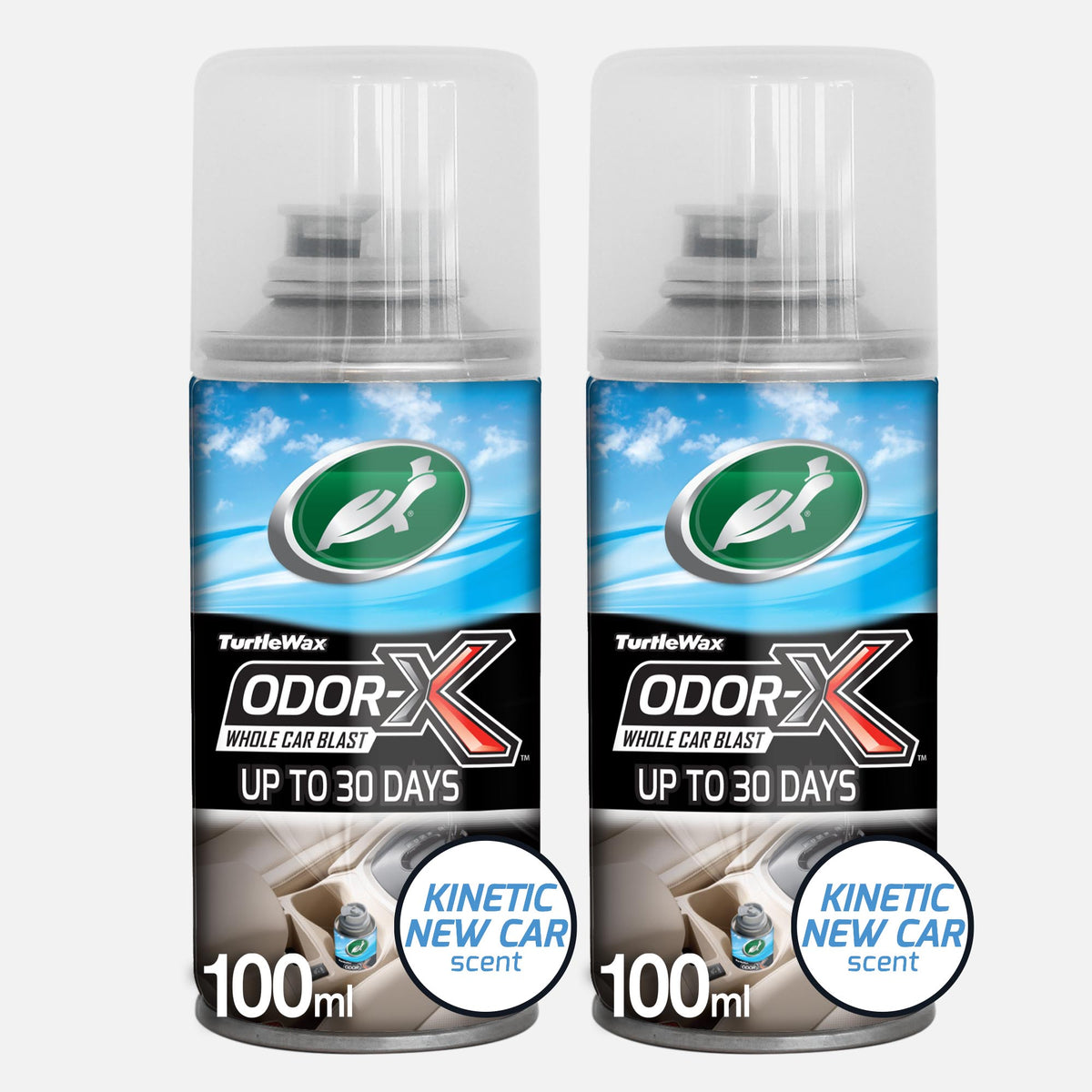 Odor X® Whole Car Blast Kinetic Car Scent 2 pack