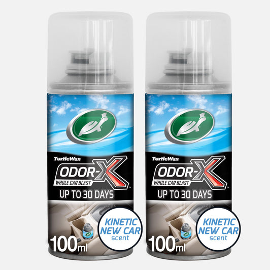 Odor-X® Whole Car Blast  - Kinetic New Car Scent - 2 pack, 100ml