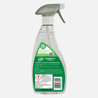 Turtle Wax Insect Remover 500ml. Powerful gel cleaner for removing troublesome insect stains on vehicles. For exterior use. Made in the UK.