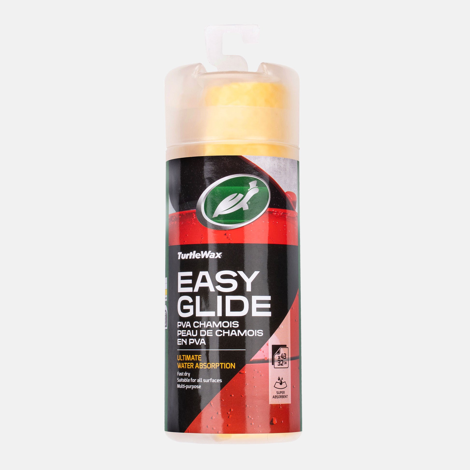 Turtle Wax Easy Glide Chamois product on a grey background