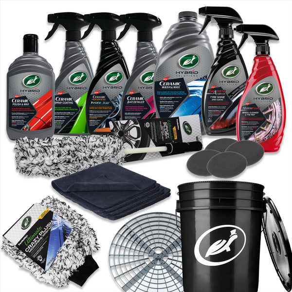 All contents of the Ultimate Ceramic Protection Kit are shown on a white background. 
