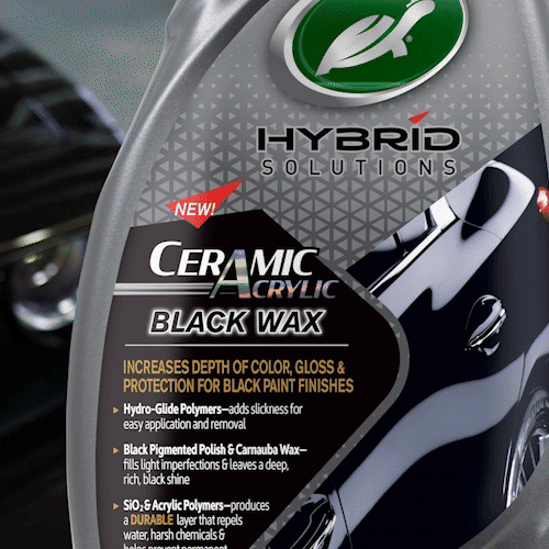 Hybrid Solutions Ceramic Acrylic Black Wax 500ml