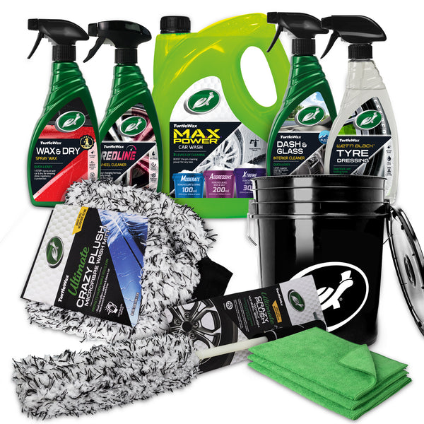 Turtle Wax Complete Car Care 4 Piece Kit, 53834, Size: Each