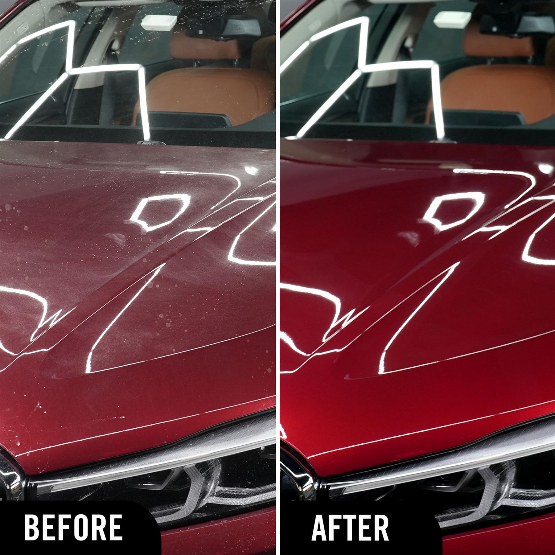 Streak Free – Our formula has advanced hydrophobic polymers that make for streak-free rinsing