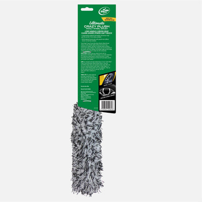 Turtle Wax wheel cleaning tool: a long, plush, microfibre brush for alloy wheels. Reaches inside, ideal for car detailing.