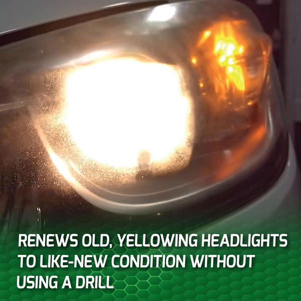 Turtle Wax Headlight Restorer Kit Lens Restoration Cleaner 