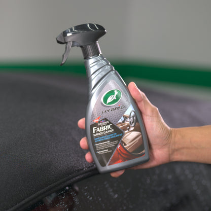 Turtle Wax Hybrid Solutions Fabric Cleaner spray bottle. Car interior cleaner for upholstery and fabrics.