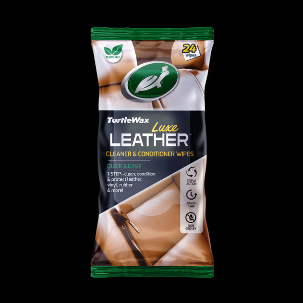 Luxe Leather Cleaner & Conditioner Wipes