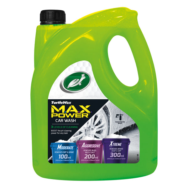 Max Power Car Wash Shampoo 4L