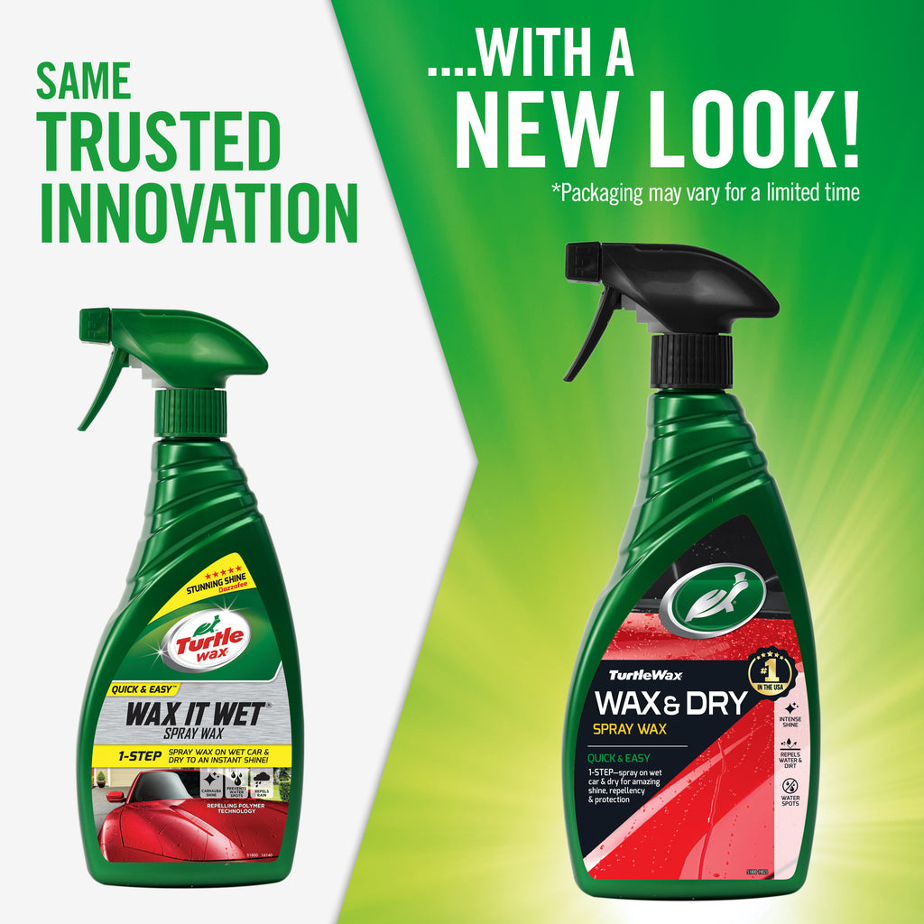 Wax It Wet 500ml Spray Wax Turtle Wax