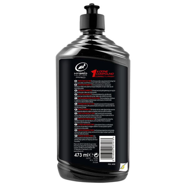 Hybrid Solutions Pro 1 & Done Professional Polishing Compound Correct & Finish™ 473ml